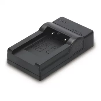 Battery charger Hama Travel USB for digital camera battery