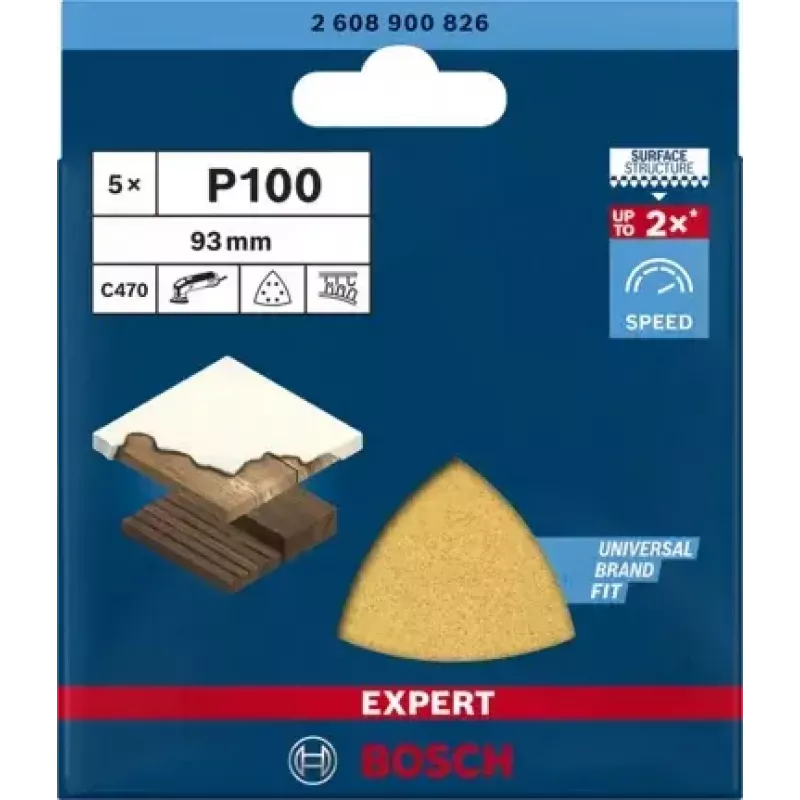 Bosch 2 608 900 826 rotary tool grinding/sanding supply Wood Sanding sheet