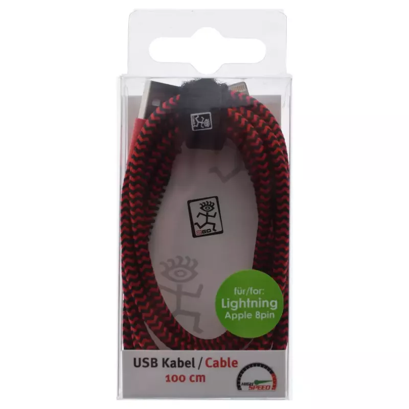 Lightning cable 2GO 795946 1 m Red