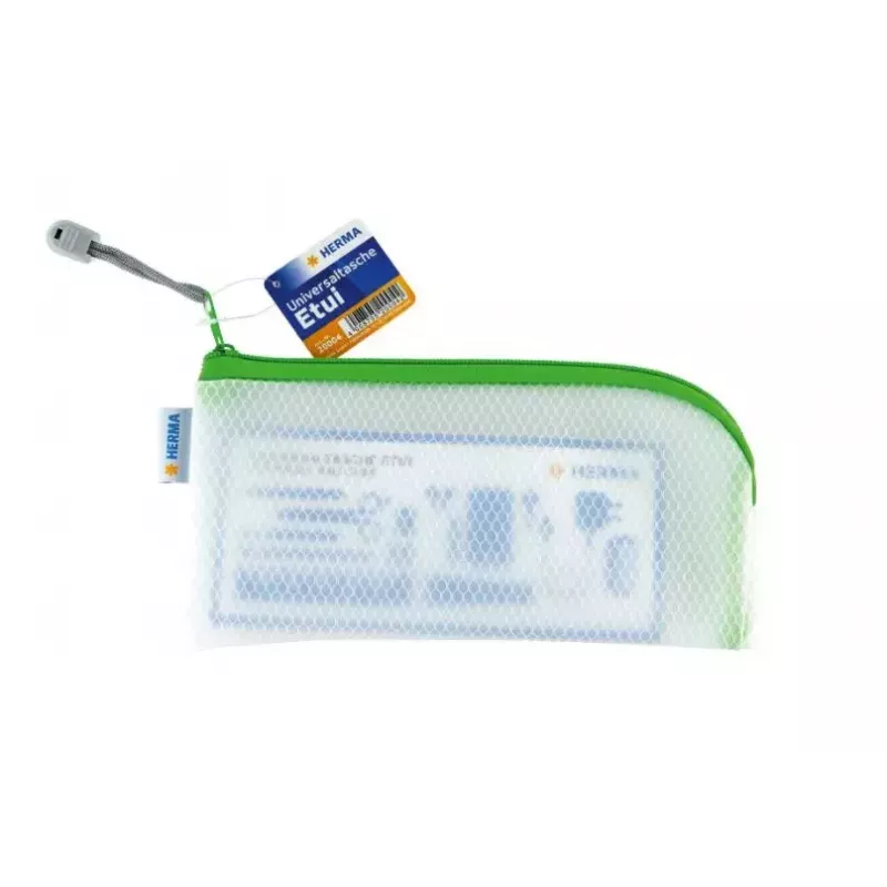 Toiletry bag HERMA 20004 EVA Green 110x230 mm