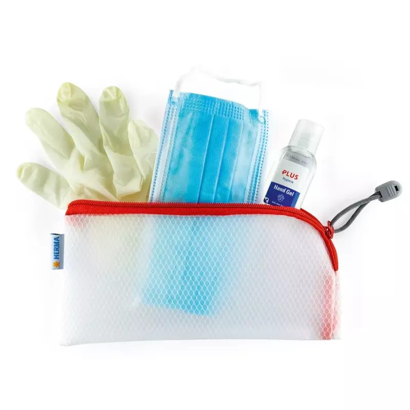 Pencil Case HERMA 20005 Hard EVA Transparent Yellow 110x230mm