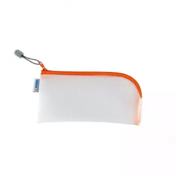 Pencil Case HERMA 20006 Hard EVA Orange Transparent 110x230mm