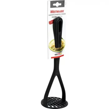 Traditional potato masher Westmark Gentle — plastic, black, 275 mm length, 85 mm depth/height