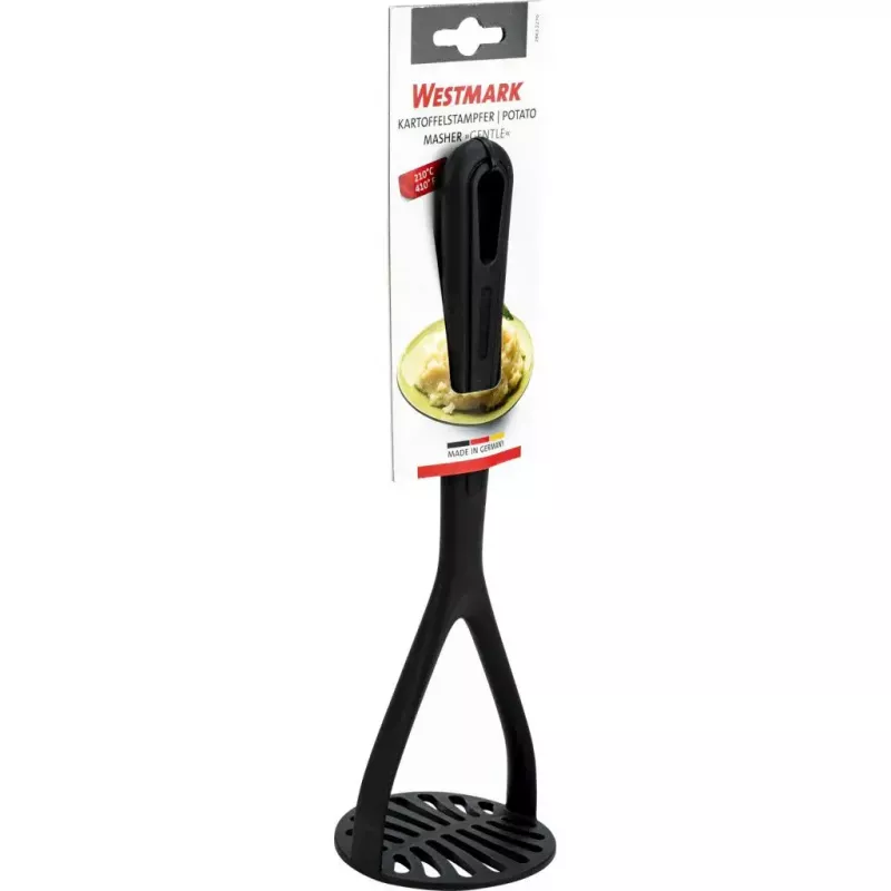 Traditional potato masher Westmark Gentle — plastic, black, 275 mm length, 85 mm depth/height