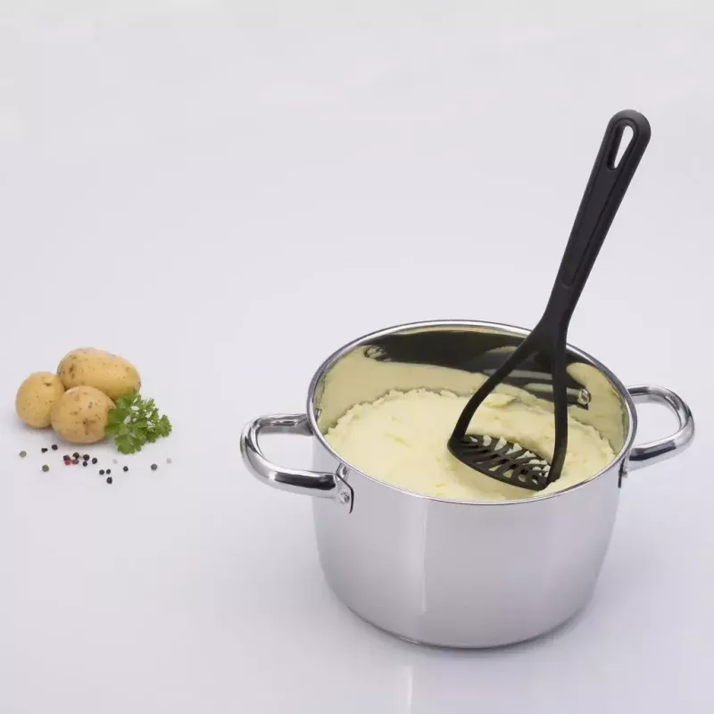 Traditional potato masher Westmark Gentle — plastic, black, 275 mm length, 85 mm depth/height