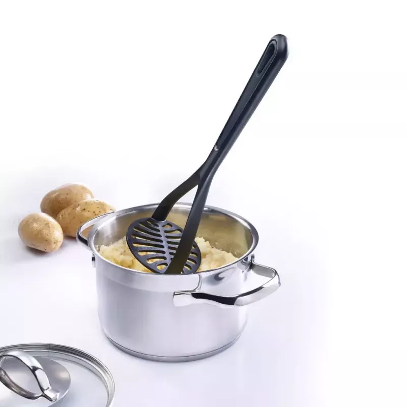 Traditional potato masher Westmark Gentle — plastic, black, 275 mm length, 85 mm depth/height