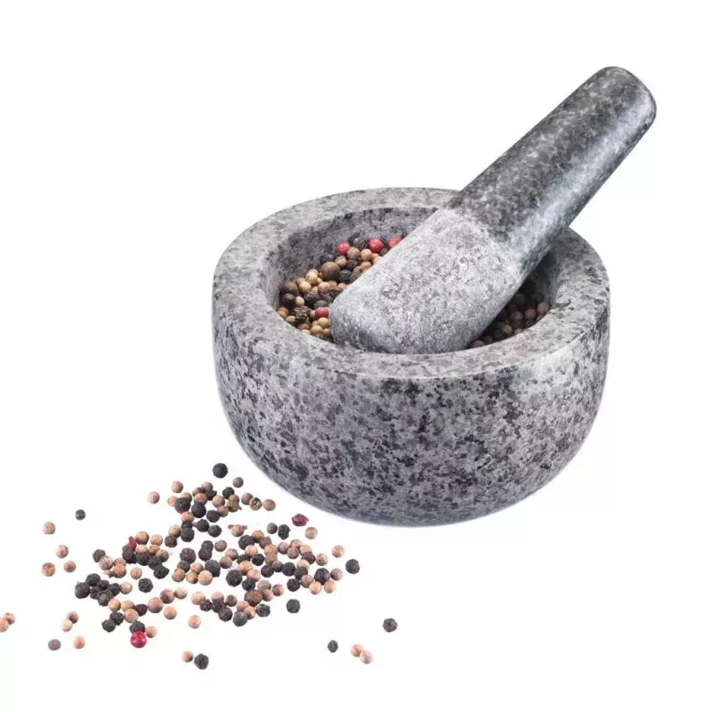 Mortar & Pestle Westmark Granit Grey — Granite, Ø 13 cm, 131×131 mm