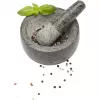 Mortar & Pestle Westmark Granit Grey — Granite, Ø 13 cm, 131×131 mm