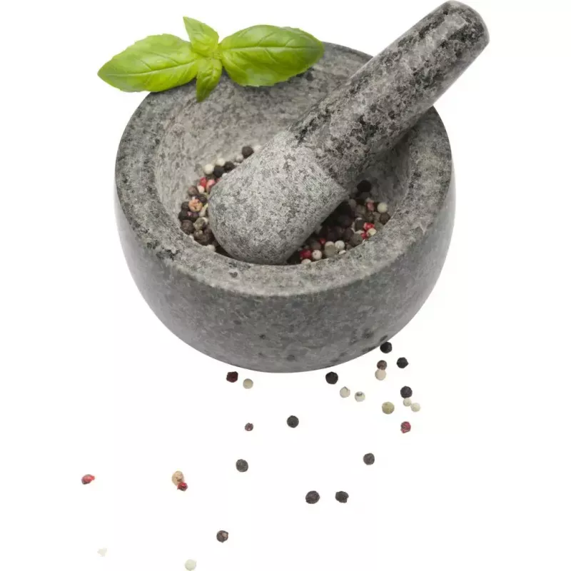 Mortar & Pestle Westmark Granit Grey — Granite, Ø 13 cm, 131×131 mm