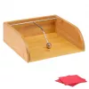 Napkin holder Westmark Tapas + Friends Wood, bamboo and steel, 330×330 mm