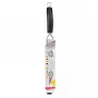Flat grater Westmark Technicus‑Pro, stainless steel blades, black plastic body, 36 mm width, 399 mm length