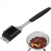 Outdoor barbecue grill brush Westmark 15072280 — stainless steel bristles, PP/TPE handle, 65×385×35 mm