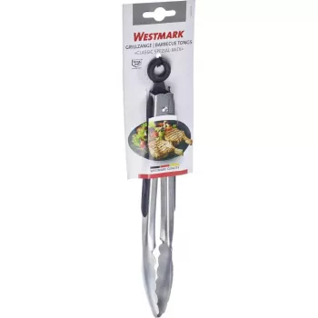 Kitchen tongs Westmark Classic Spezial Midi 275 mm — stainless steel, TPE handle