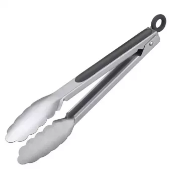Kitchen tongs Westmark Classic Spezial Midi 275 mm — stainless steel, TPE handle