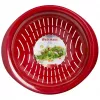 Kitchen strainer Westmark 2424227R, plastic, round, 25 cm diameter, red