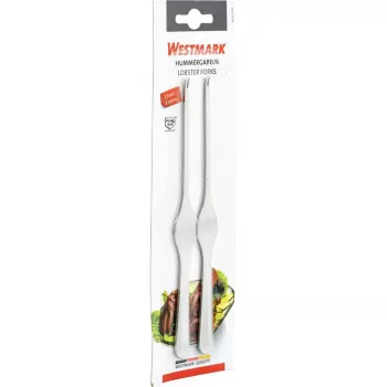 Fork Westmark 66162280 lobster fork stainless steel, 185 mm, set of 2