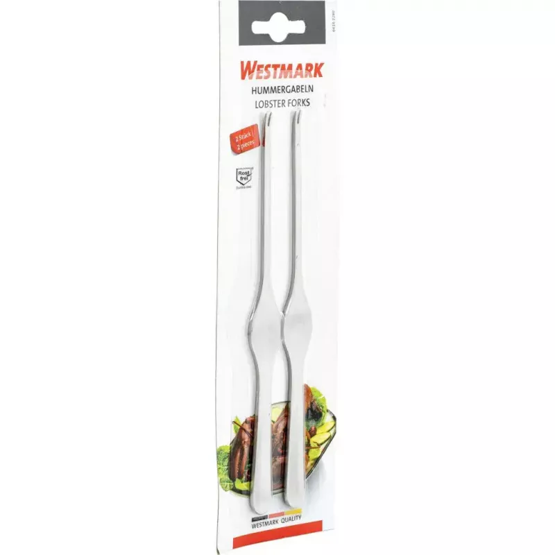 Fork Westmark 66162280 lobster fork stainless steel, 185 mm, set of 2
