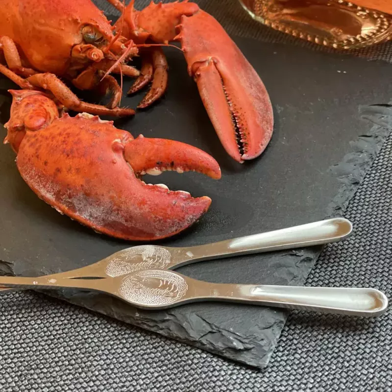 Fork Westmark 66162280 lobster fork stainless steel, 185 mm, set of 2