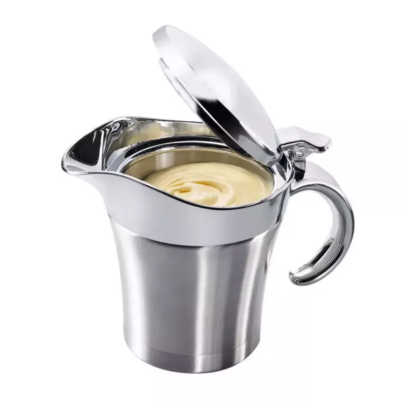 Gravy boat Westmark 62242260, stainless steel with plastic parts, 500 ml, 143×115×180 mm
