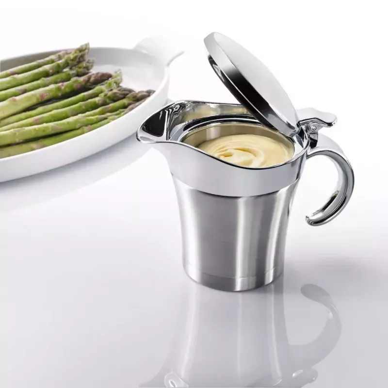 Gravy boat Westmark 62242260, stainless steel with plastic parts, 500 ml, 143×115×180 mm