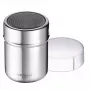 Sugar dispenser Westmark 69502260 — round stainless steel housing with polypropylene components, 62×62×82 mm