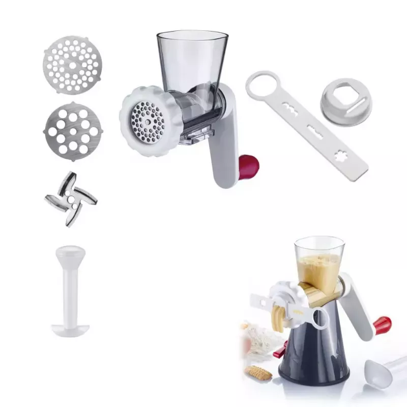 Meat mincer attachment Westmark Frecher Fritz — stainless steel, 80×150×240 mm
