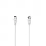 Hama 00305057 coaxial cable 1.5 m F-type White