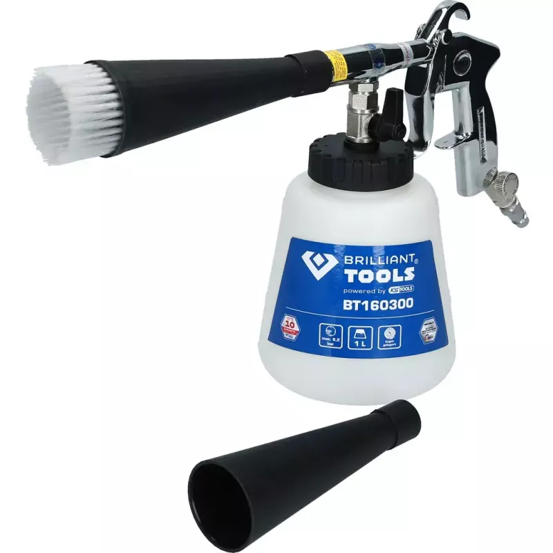 Vehicle cleaning accessory Brilliant Tools BT160300 1000 ml Black Blue White