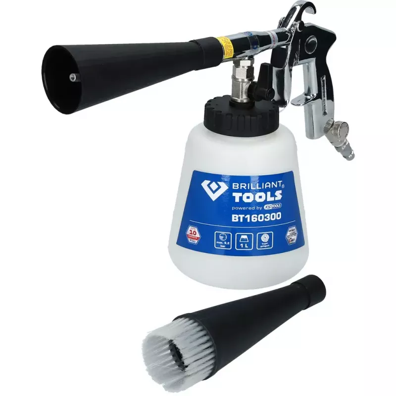 Vehicle cleaning accessory Brilliant Tools BT160300 1000 ml Black Blue White