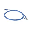 ACT Blue 10 meter LSZH U/FTP CAT6A datacenter slimline patch cable snagless with RJ45 connectors