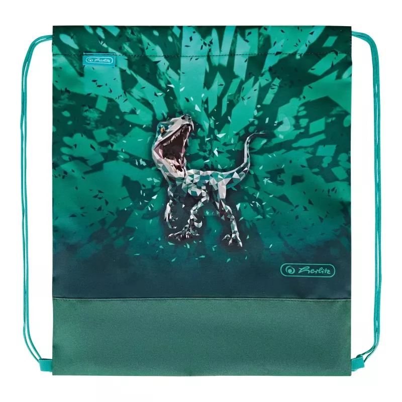 Drawstring bag Herlitz 50043453 Polyester Assorted colours Boy/Girl
