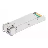 Intellinet Gigabit Fiber WDM Bi-Directional SFP Optical Transceiver Module 1000Base-BX-U (LC) Single-Mode Port, 80 km (50 mi.), BiDi WDM (RX1550/TX1490), MSA-compliant for Maximum Compatibility, Silver