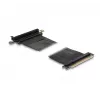 DeLOCK Riser Card PCI Express x16 male to x16 slot 90° angled with cable 60 cm