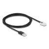 DeLOCK signal cable 2 m Black USB-A RJ-50 Male/Male 67016
