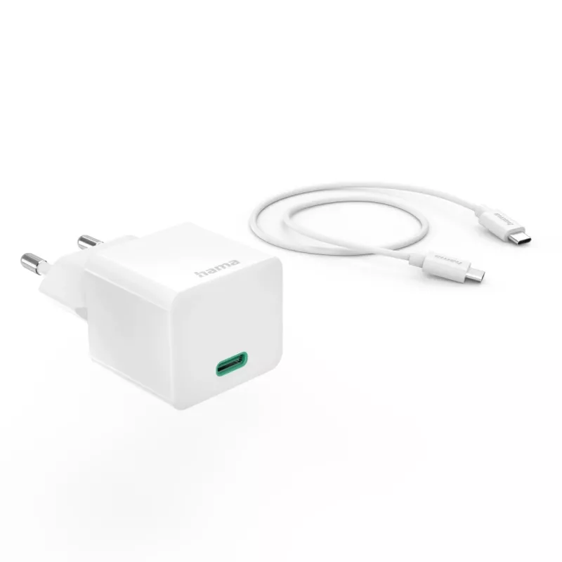 Hama 00201675 mobile device charger Headset, Power bank, Smartphone, Tablet White AC Fast charging Indoor
