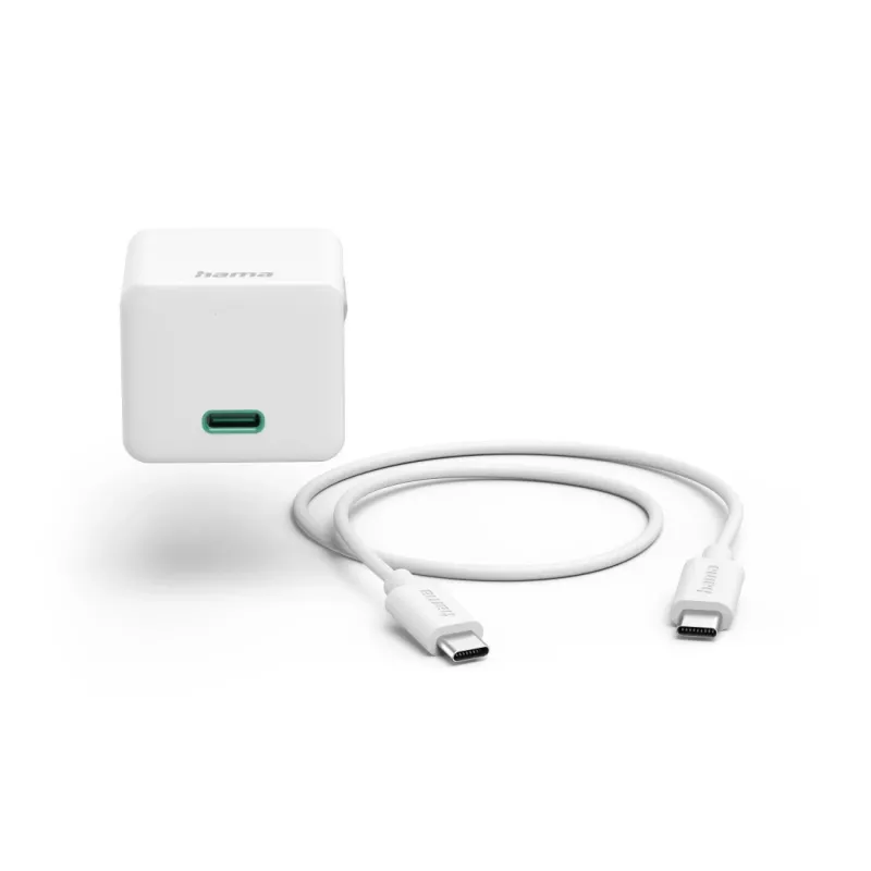 Hama 00201675 mobile device charger Headset, Power bank, Smartphone, Tablet White AC Fast charging Indoor
