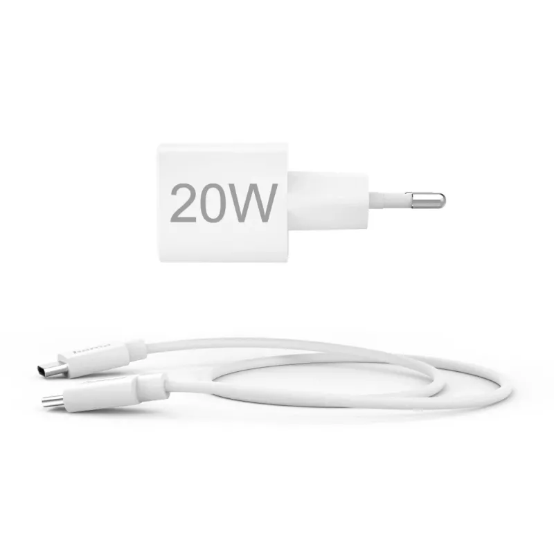 Hama 00201675 mobile device charger Headset, Power bank, Smartphone, Tablet White AC Fast charging Indoor