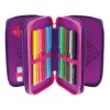 Herlitz TriCase Dip Dye 31 pcs Pink Purple Polyester 190x115x70 mm