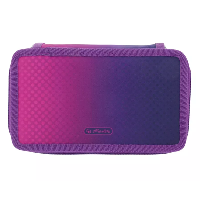 Herlitz TriCase Dip Dye 31 pcs Pink Purple Polyester 190x115x70 mm