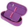 Pencil Case Herlitz Dip Dye Soft Polyester Pink Purple 215x95x60mm