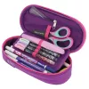 Pencil Case Herlitz Dip Dye Soft Polyester Pink Purple 215x95x60mm