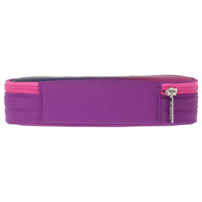 Pencil Case Herlitz Dip Dye Soft Polyester Pink Purple 215x95x60mm
