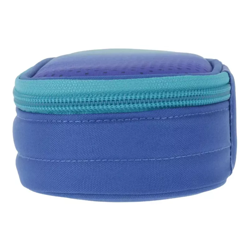 Herlitz Dip Dye Soft Pencil Case Polyester Blue Turquoise 215x95x60mm