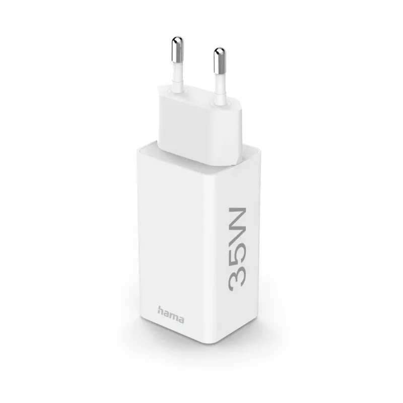 Hama 00125116 mobile device charger Power bank, Smartphone, Tablet White AC Fast charging Indoor