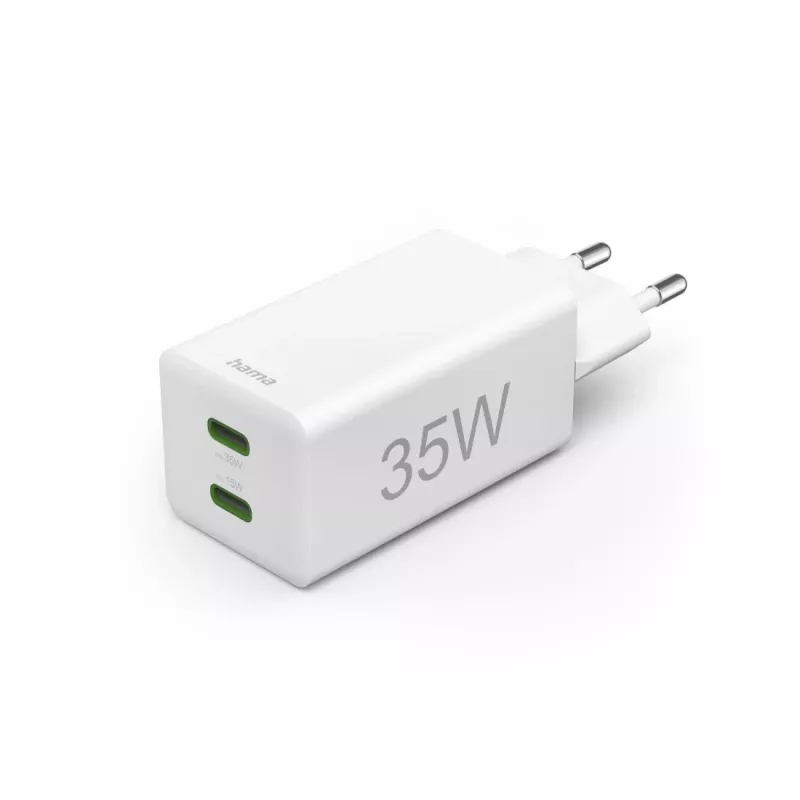 Hama 00125116 mobile device charger Power bank, Smartphone, Tablet White AC Fast charging Indoor
