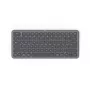Hama WK-500 keyboard Home/Office RF Wireless + Bluetooth QWERTZ German Black, Dark Grey