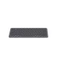 Hama WK-500 keyboard Home/Office RF Wireless + Bluetooth QWERTZ German Black, Dark Grey