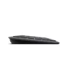 Hama WK-500 keyboard Home/Office RF Wireless + Bluetooth QWERTZ German Black, Dark Grey