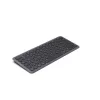 Hama WK-500 keyboard Home/Office RF Wireless + Bluetooth QWERTZ German Black, Dark Grey