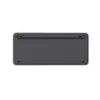 Hama WK-500 keyboard Home/Office RF Wireless + Bluetooth QWERTZ German Black, Dark Grey